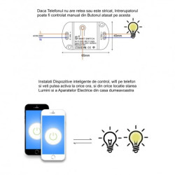 Tuya Smart WiFi Intrerupator 10A