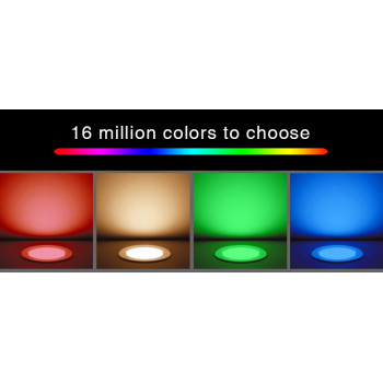 Spot LED smart RGB CCT 6W cu telecomandă MILIGHT FUT068