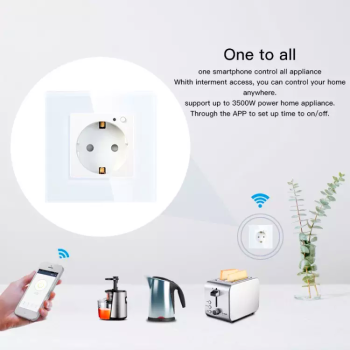 Priza smart wifi 16A compatibila ALEXA GOOGLE HOME 3500W