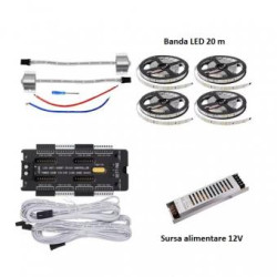 Iluminat Inteligent kit complet 20 de Scari