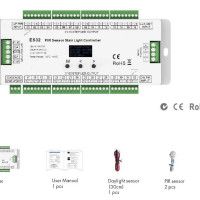 CONTROLER DIGITAL ILUMINAT INTELIGENT SCARI INTERIOARE 32 TREPTE 