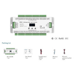 CONTROLER DIGITAL ILUMINAT INTELIGENT SCARI INTERIOARE 32 TREPTE 