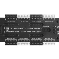 Controler iluminat inteligent scari 32 de trepte si reglarea luminozitatii