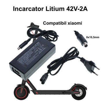 Incarcator Li-ion 42V 2A pentru trotinete electrice