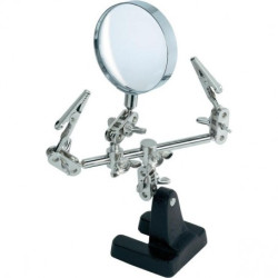 Lupa Cu Clesti 2.5X Cu Suport Metalic Pentru Lucrari De Precizie