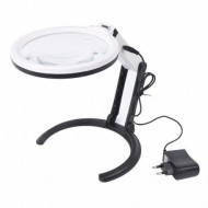 Lupa Cu Suport Si Lumina LED Pentru Lucrari De Precizie