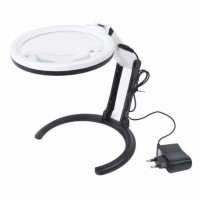 Lupa Cu Suport Si Lumina LED Pentru Lucrari De Precizie