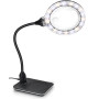Lupa Cu Suport Si Lumina 10X 20X Cu Cleste Si LED Reglabil