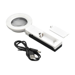 Lupa Cu Suport Si Lumina 6x75mm Pentru Lucrari De Precizie