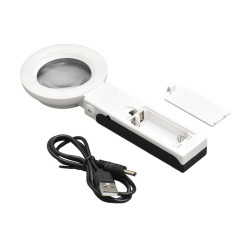 Lupa Cu Suport Si Lumina 16x50mm Pentru Lucrari De Precizie
