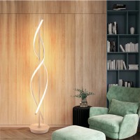 Lampadar arcuit 150cm 48W alb rece 6500K modern
