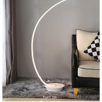 Lampadar arcuit 145cm 48W alb natural 4000K