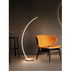 Lampadar arcuit 145cm 48W alb natural 4000K