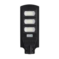 Corp Stradal cu Panou Solar Monocristalin Integrat si telecomanda - 150W/6500k