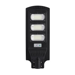 Corp Stradal cu Panou Solar Monocristalin Integrat si telecomanda - 150W/6500k