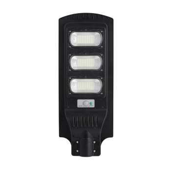 Corp Stradal cu Panou Solar Monocristalin Integrat si telecomanda - 150W/6500k