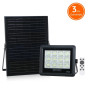 Proiector solar 150W cu telecomanda IP65, autonomie 12 ore