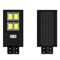 Lampa Solara Stradala 200W cu senzor si panou monocristalin