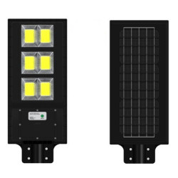 Lampa Solara Stradala 300W cu senzor si panou monocristalin