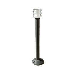 Lampa LED de gradina 5 wati alb cald gri IP65 H 60 cm