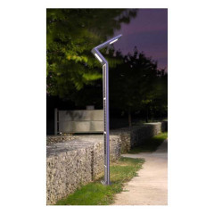 Iluminat stradal solar 60W autonomie 48h IP65 4000K
