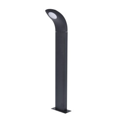 Stalpi iluminat gradina LED 10W 1000lm lumina calda 3000K set 2buc