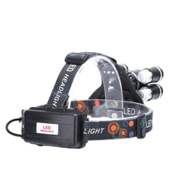 Lanterna de cap puternica 5 LED CREE 30W 8000 lumeni