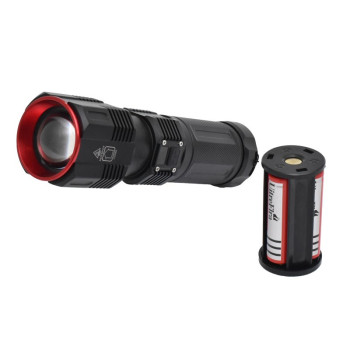 Lanterna profesionala SY-2211 cu laser LED si display