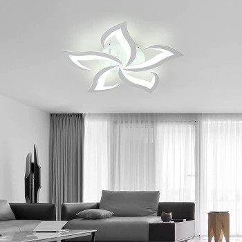 LUSTRA LED CU TELECOMANDA LUMINA RECE/CALDA/NEUTRA SI INTENSITATE REGLABILA 3600LM