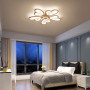 Lustra LED cu telecomanda 130 w 5200 lm alb cald rece neutru intensitate lumina reglabila