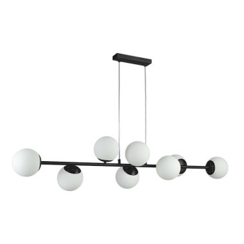 Lustra Bali 8xE27 Neagra - Design Elegant de la MasterLed