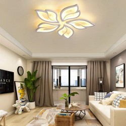 LUSTRA LED CU TELECOMANDA LUMINA CALDA/ NEUTRA/ RECE SI INTENSITATE REGLABILA 4500 LM