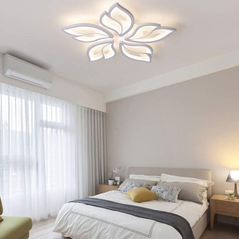 LUSTRA LED CU TELECOMANDA LUMINA CALDA/ NEUTRA/ RECE SI INTENSITATE REGLABILA 4500 LM