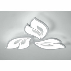 LUSTRA LED CU TELECOMANDA LUMINA CALDA/ NEUTRA/ RECE SI INTENSITATE REGLABILA 3000 LM