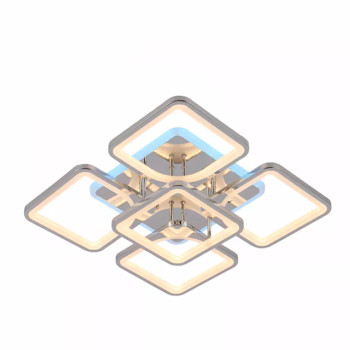 LUSTRA LED CU TELECOMANDA LUMINA CALDA NEUTRA RECE SI RGB INTENSITATE REGLABILA 4500 LM 118 W APLICAȚIE
