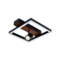 Plafoniera led cu telecomanda moderna 54w lumina reglabila
