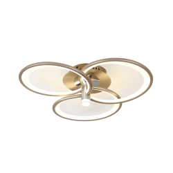 Lustra LED cu telecomanda wifi, 144W, dimabila, 3 culori