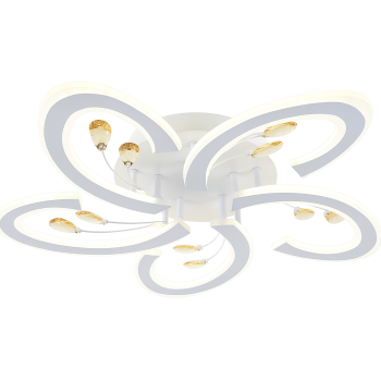 Lustra led cu telecomanda 180w dimabila cu lumina reglabila