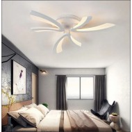 LUSTRA LED CU TELECOMANDA LUMINA CALDA/ NEUTRA/ RECE SI INTENSITATE REGLABILA 3000 LM 60 W