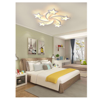 Lustra LED stea cu telecomanda 110w 3000 lm