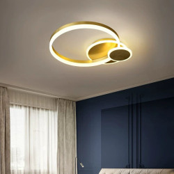 Lustra LED cu telecomanda wifi 2.4G si alb variabil 120 w 3000 lm