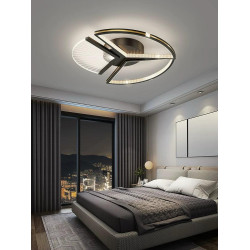 Lustra LED design nou cu telecomanda Wifi 2.4g 42cm alb variabil