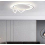 Lustra LED dimabila 71w alba cu telecomanda si alb variabil