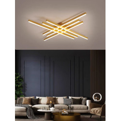 Lustra LED dormitor 144W cu telecomanda wifi lumina reglabila