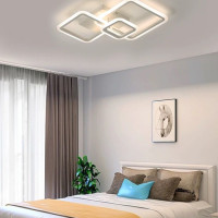 Lustra cu telecomanda 88W design modern lumina reglabila