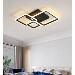 Lustra cu telecomanda 88W design modern lumina reglabila
