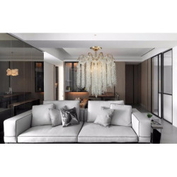 Candelabru cristal D 30 cm