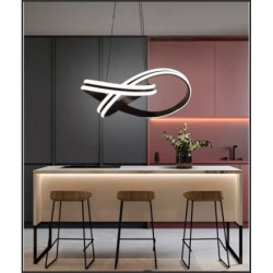 Lustra LED dining 100 wati telecomanda alb variabil 5000 lm