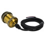 Pendul vintage soclu E27 maxim 60w lungime cablu 1m gold