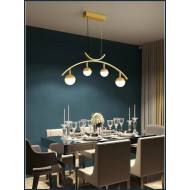 Lustra LED gold 20 wati lumina alb natural 4000 k 1000 lm